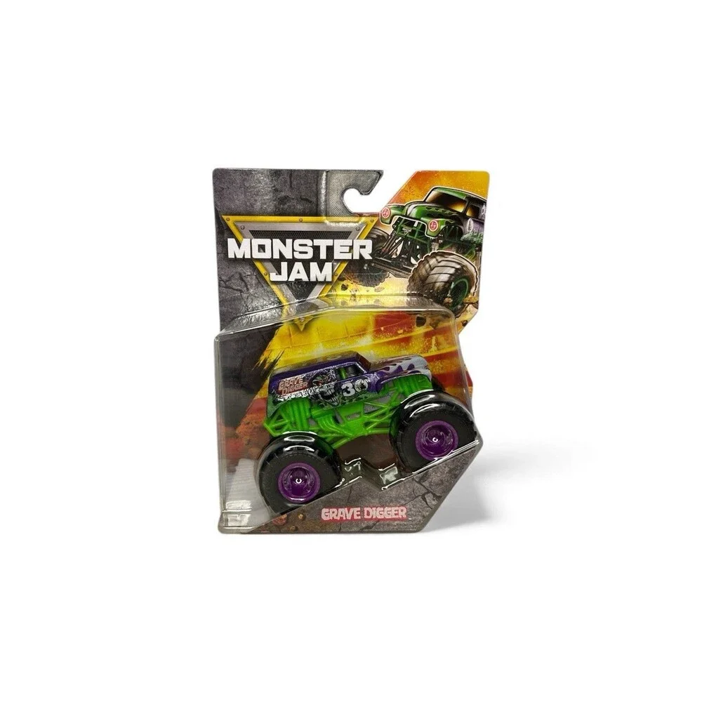 Monster Jam Grave Digger 30th Anniversary 1:64 Scale Diecast Truck New